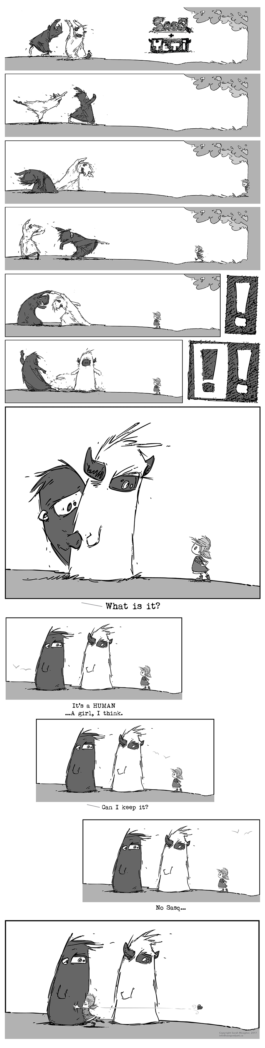 Sasq and Yeti Comic 003 - What is it?