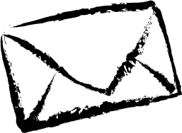 email button, envelope icon